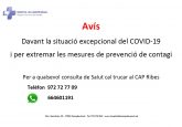 Avís important COVID-19